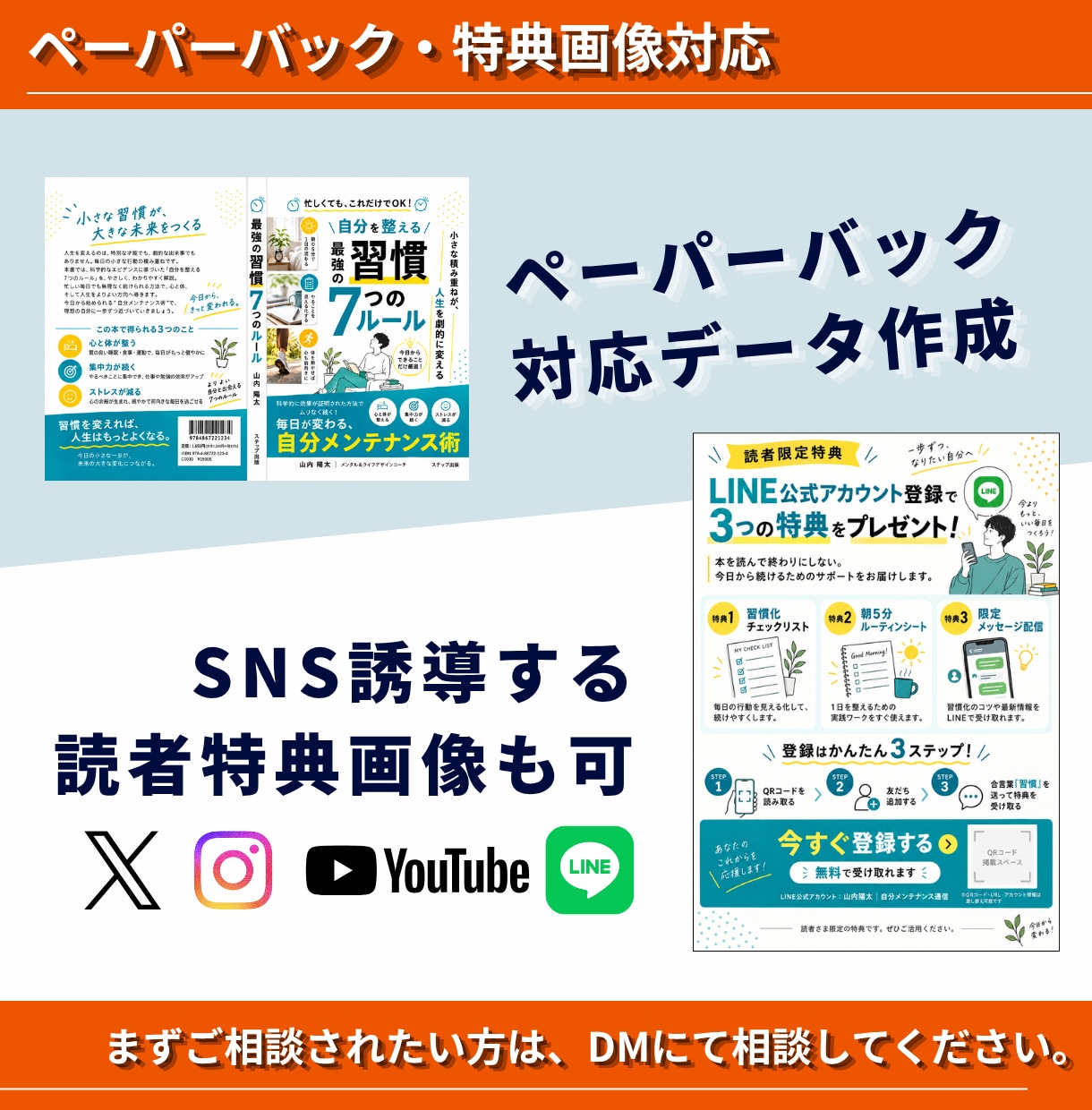 読者の目を引くKindle表紙を作成します Kindle表紙＋A＋画像1枚付き｜編集データ納品 イメージ6