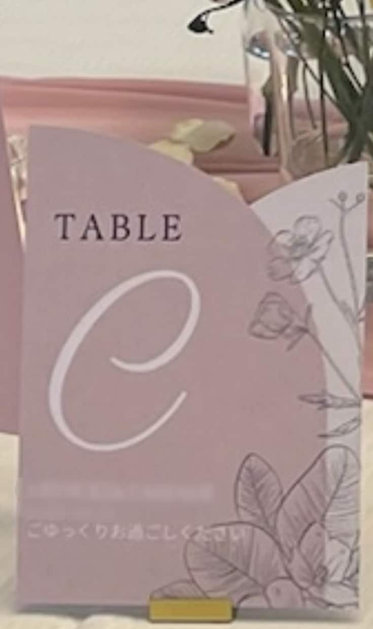 結婚式やイベントで使えるテーブルナンバー作成します お2人だけのひとつを作成します！お好きな紙に印刷するだけ！ イメージ2