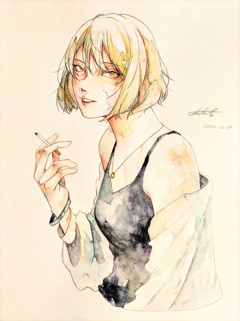水彩とペン画でイラスト描きます 細かいな絵、色を重視したい方は是非 イメージ3