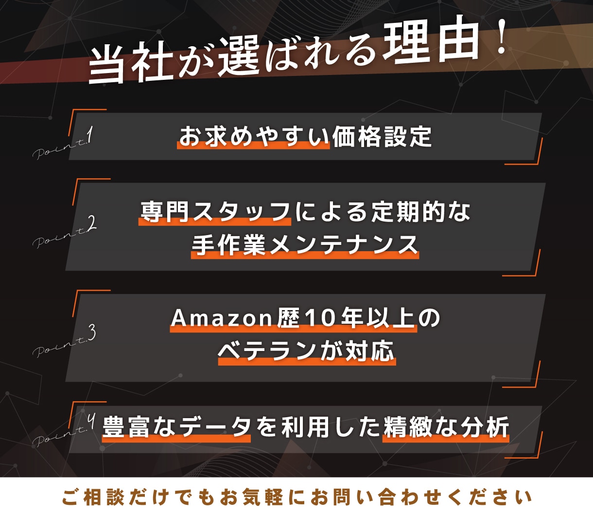 Amazon広告のサポートをさせていただきます Amazonの広告戦略は販売歴10年以上の弊社へ！ イメージ2
