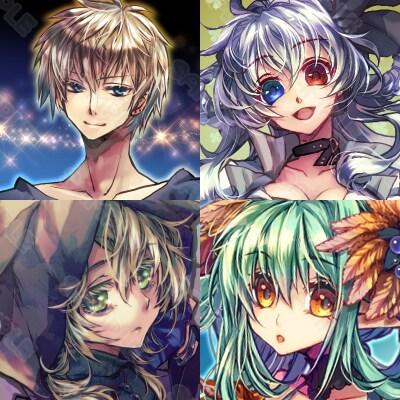 SNS用アイコン、ヘッダーイラスト等作成いたします 印刷用サイズ、SDキャラクター全身も対応可能です イメージ1