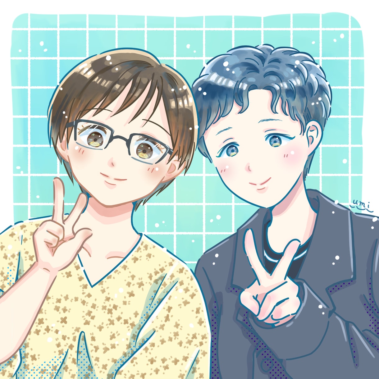 お手頃価格♪SNS等で使える可愛いイラスト描きます 個人様・企業様OK◎配信用やプレゼント用にもオススメです♪ イメージ3