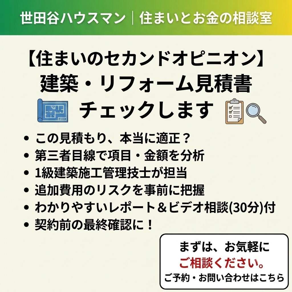 家づくりの不安を第三者が相談乗ります 営業ではない立場で本音をお伝えします イメージ1