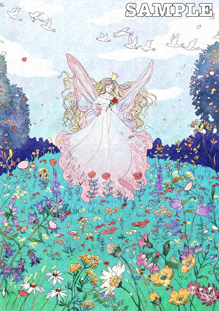 表紙や挿絵、ポストカードなどお描きします アンティーク・ファンタジック・レトロな雰囲気をお求めの方へ イメージ2