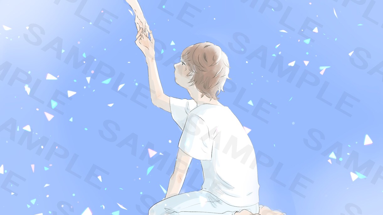 水彩風の柔らかいイラストを制作します スピーディーに対応中！最速２日でお渡し可能です イメージ3