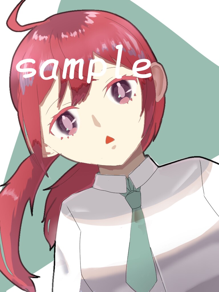 アイコン用イラスト、1枚絵制作致します あなたオリジナルのアイコンにしてみませんか イメージ1