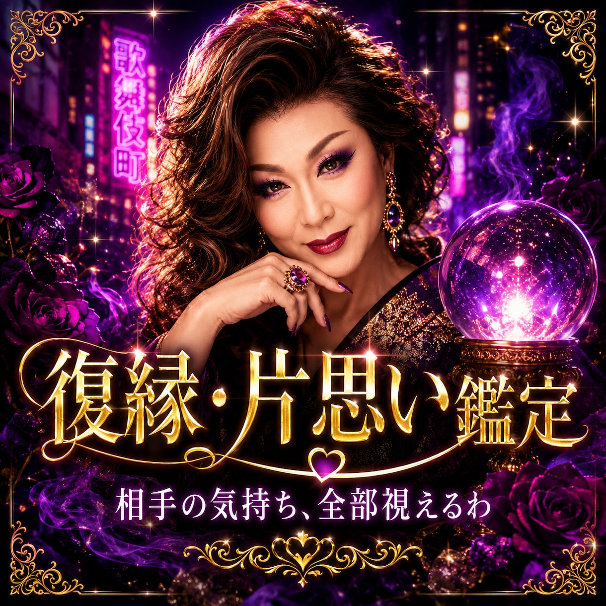 復縁・音信不通　本音と二人の未来霊感タロットます 誰にも話せない想い、あなたの代わりに視させてください。 イメージ1