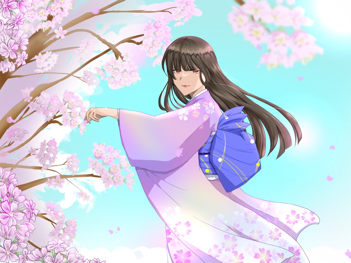 ご希望のイラストを提供します ラフ案提出・修正無制限で承っております イメージ2