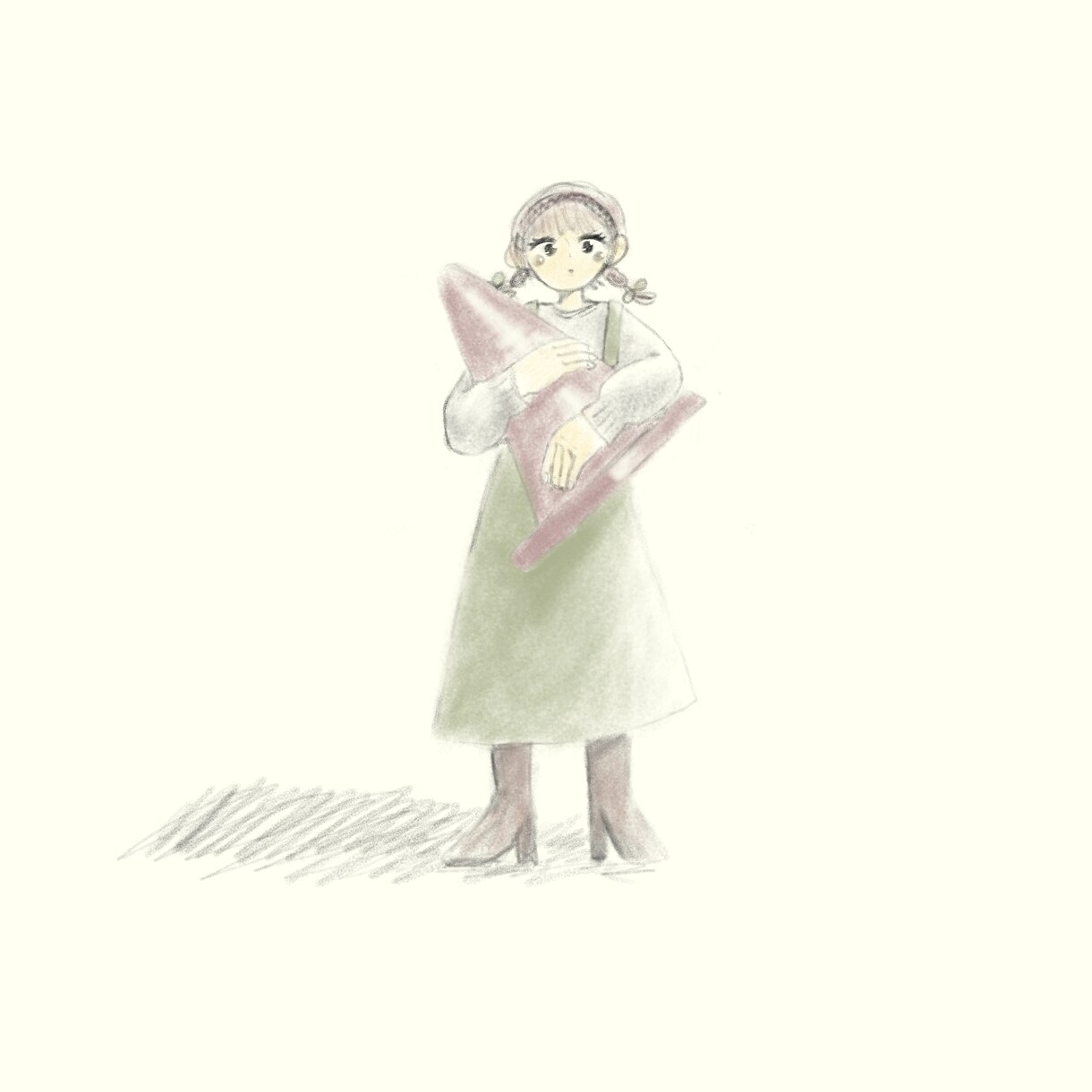 やさしい雰囲気のイラストを描きます 淡さと物語のある、やわらかな一枚に イメージ1