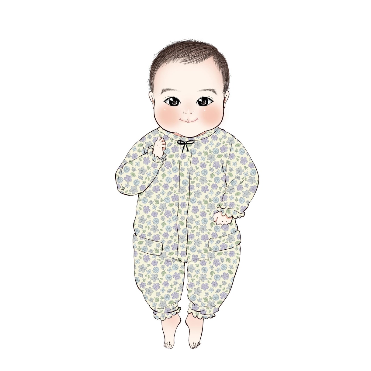 お子様の似顔絵お描きします 大事な日のプレゼントなどにいかがですか♪ イメージ2