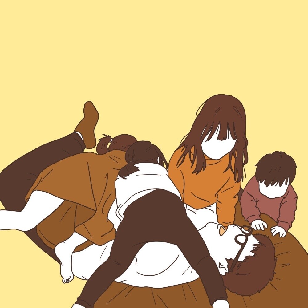 韓国風◎顔を描かないイラストを作成します シンプルでおしゃれなイラストを作成します◎ イメージ8