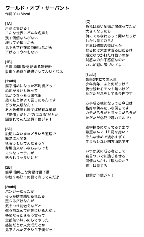 プロ案件実績多数の作家が作詞します 想いや世界観を「歌いやすい言葉」に｜English OK イメージ6