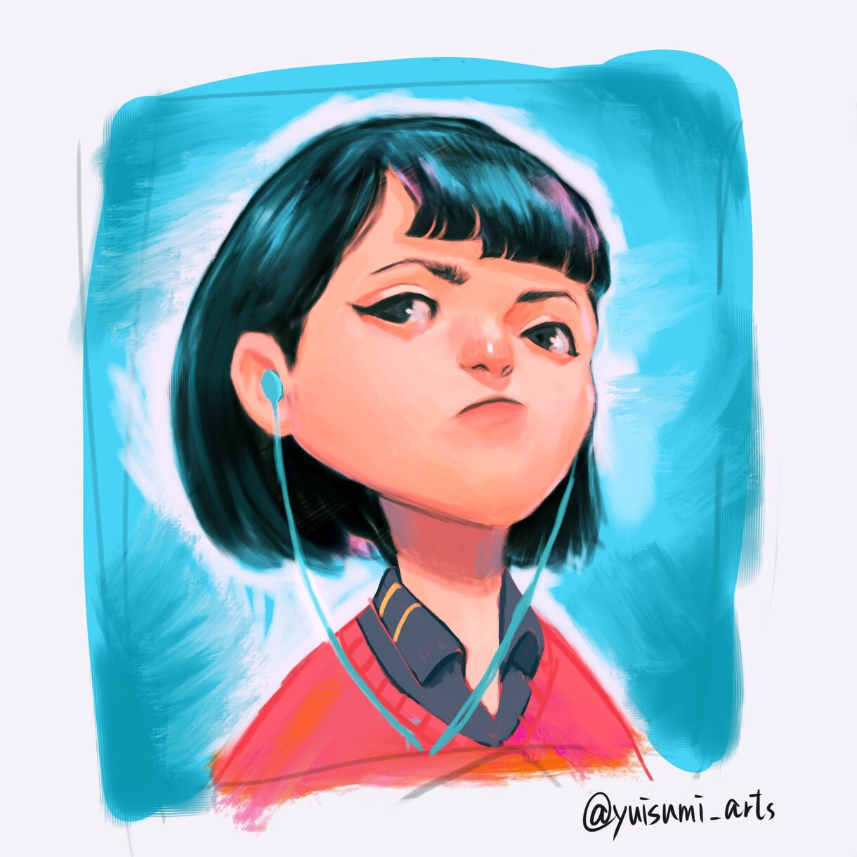 イラストやトプ画、似顔絵などを製作します 個性的な絵柄のイラストです。イラストやトプ画などに是非！ イメージ2