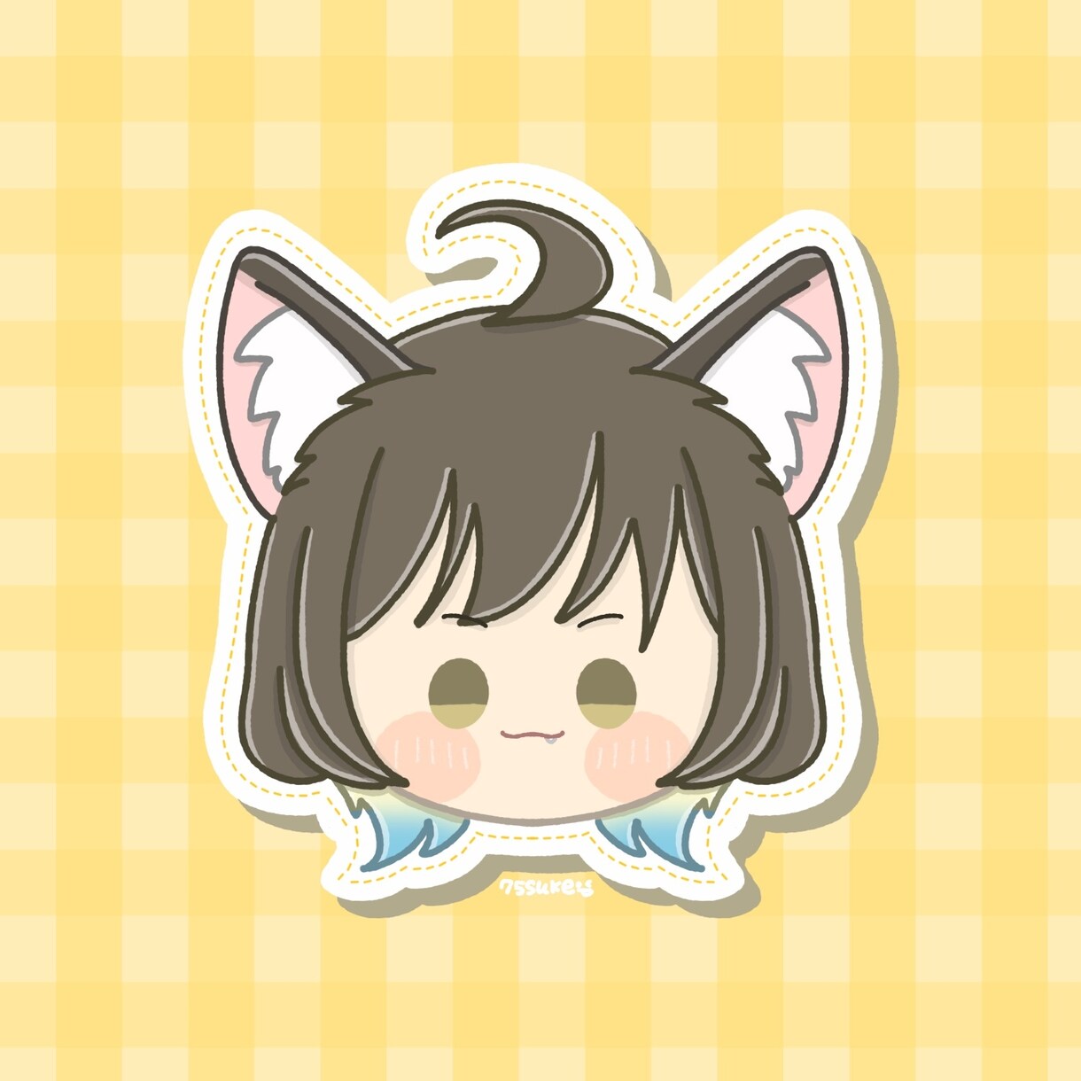 商用利用込♡あなたをワッペンステッカー風に描きます Vtuber様/活動者様/その他どんな方でも☆ イメージ4