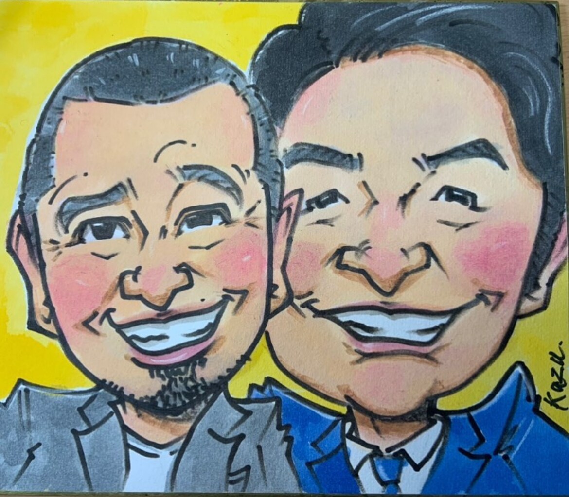 記念日・祝いごとのプレゼント似顔絵を描きます 大切な方への特別なプレゼントをいかがですか イメージ4