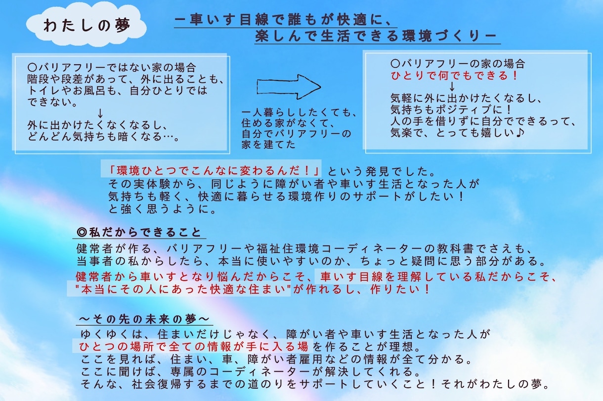 自分をちょっと好きになる。プロフィール文贈ります 人柄、ストーリー重視のオリジナル！自己PRや自己分析にも◎ イメージ2