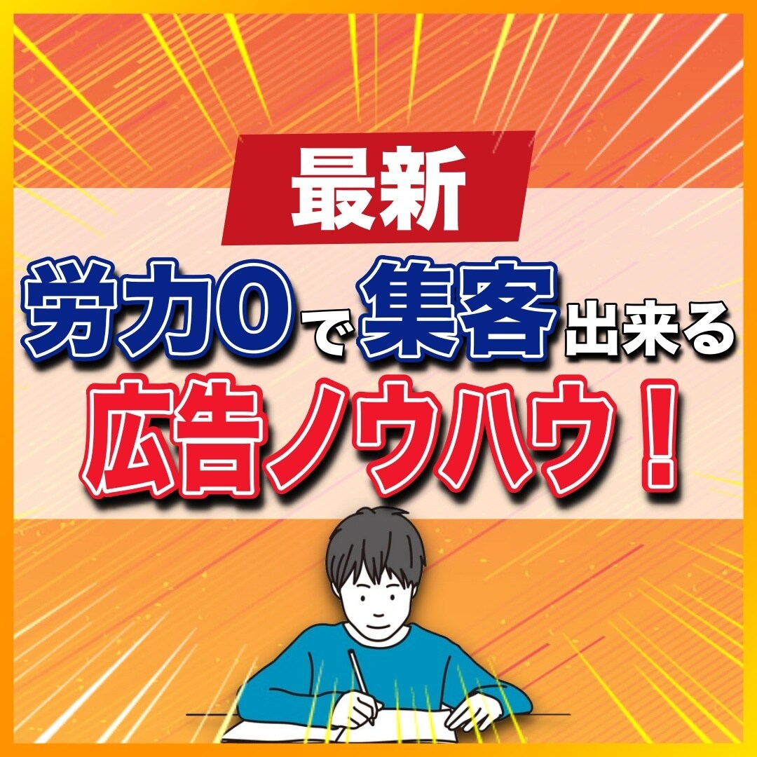 集客がうまくいかないあなたのお悩みを解決します よりクリック率を上げる広告画像作り イメージ8
