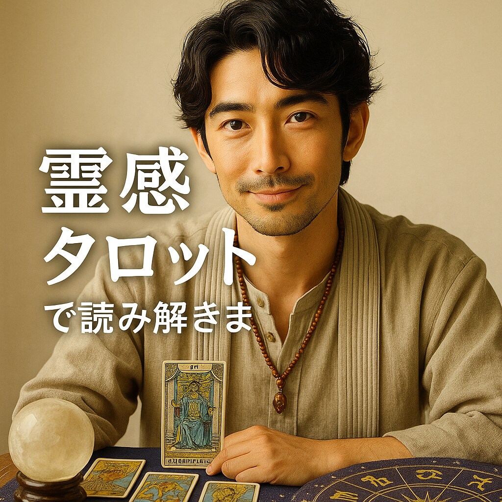 霊感タロット復縁・恋愛・不倫の未来を神託鑑定します 誰にも言えないその悩み複雑な悩みも霊感タロットで読み解きます イメージ1
