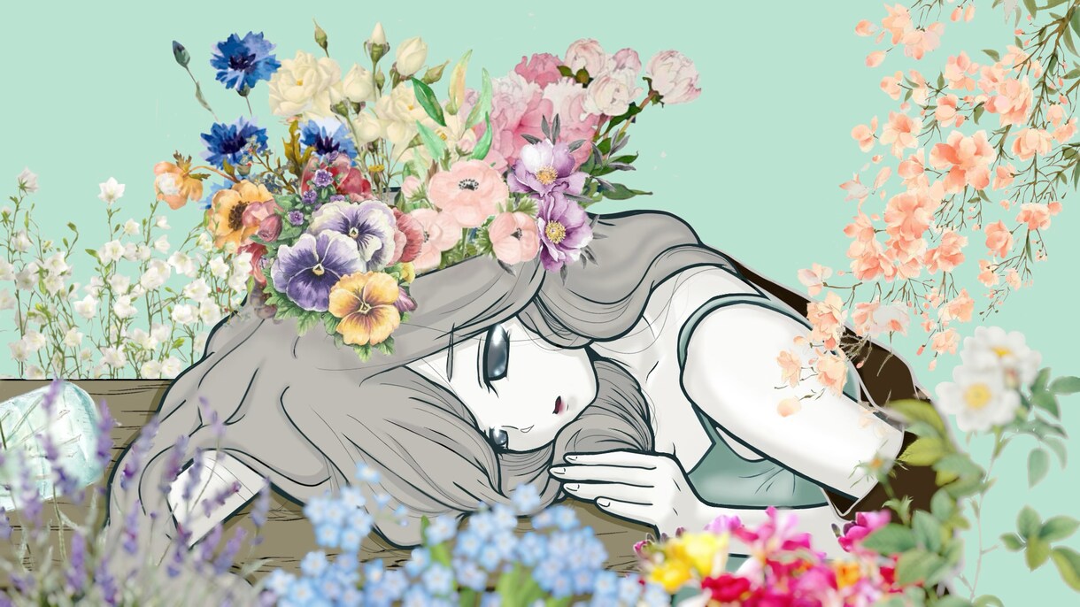 歌ってみたで使えるイラスト描きます 魅力的な画像で再生してもらえる動画へ イメージ8