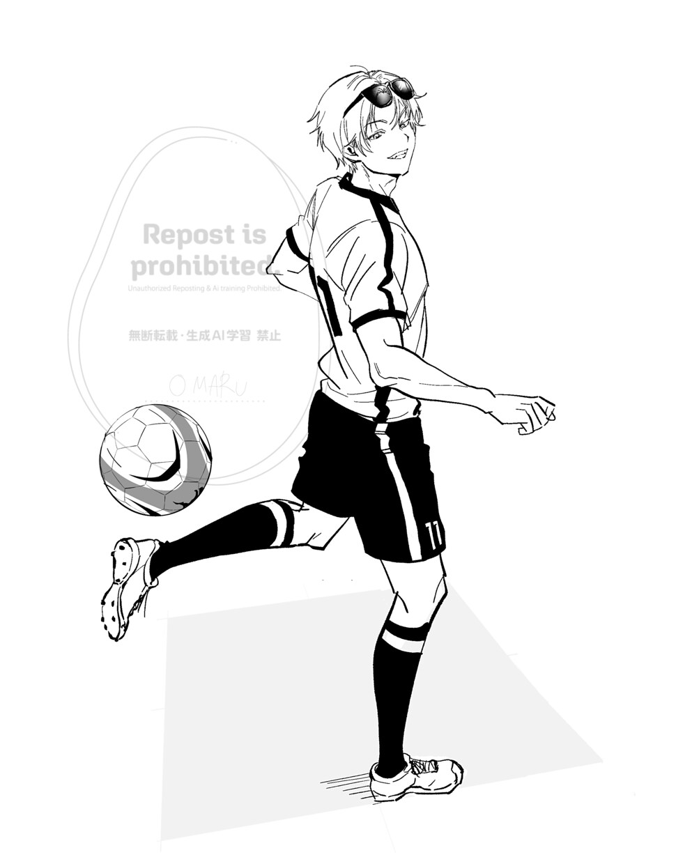 スポーツ姿描きます スポーツの夏が来た！もしも推しが選手だったら？ イメージ3