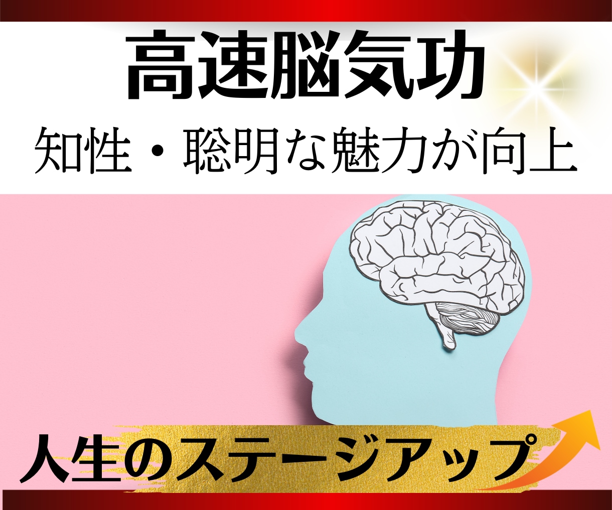 頭の回転・発想力・判断力を鍛える「高速脳気功」ます 高速脳×能力開発の気功技術6つで聡明さ・魅力をアップデート！ イメージ1