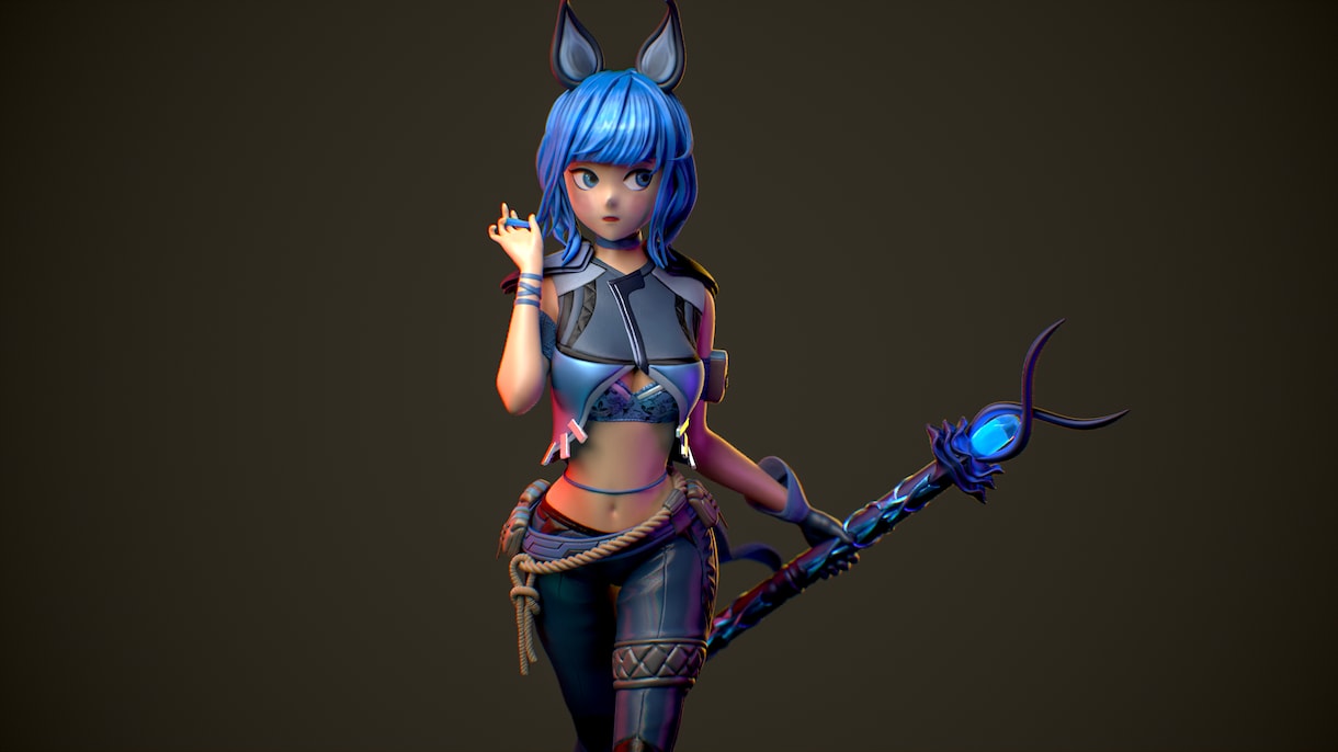 3D Character designます Character design for 3Dprint イメージ7