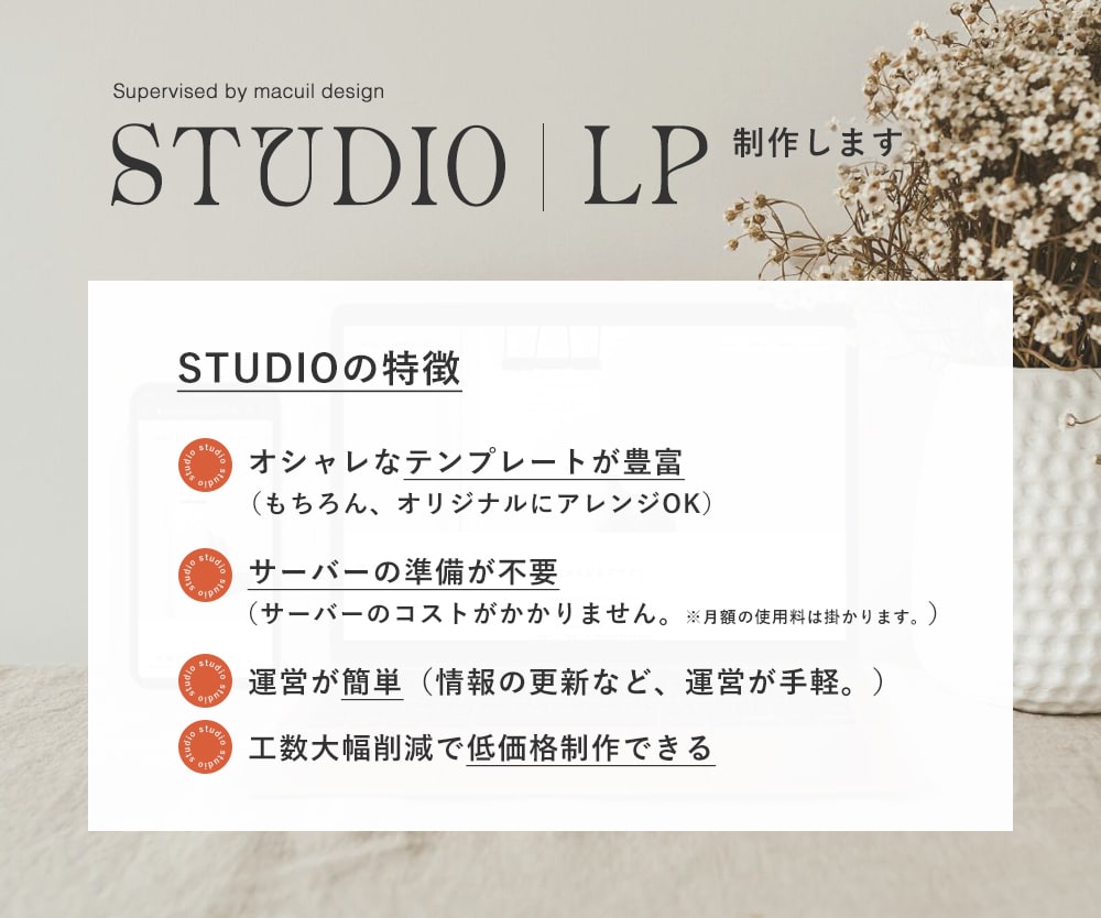 女性に刺さるオシャレで印象的なLPを制作します WEBサイト制作歴15年以上！女性向けサイト実績多数！ イメージ2