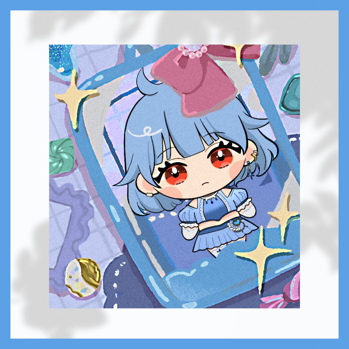 ぬい風のちびキャラ作成します 【商用利用OK!】アイコンやサムネなどに！ぬい風ちびキャラ イメージ2