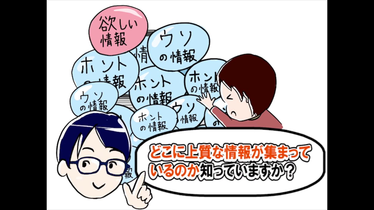Google検索だけで満足してる人に教えます こっそり秘密を教えます。情報強者が絶対にやってる情報収集術 イメージ2
