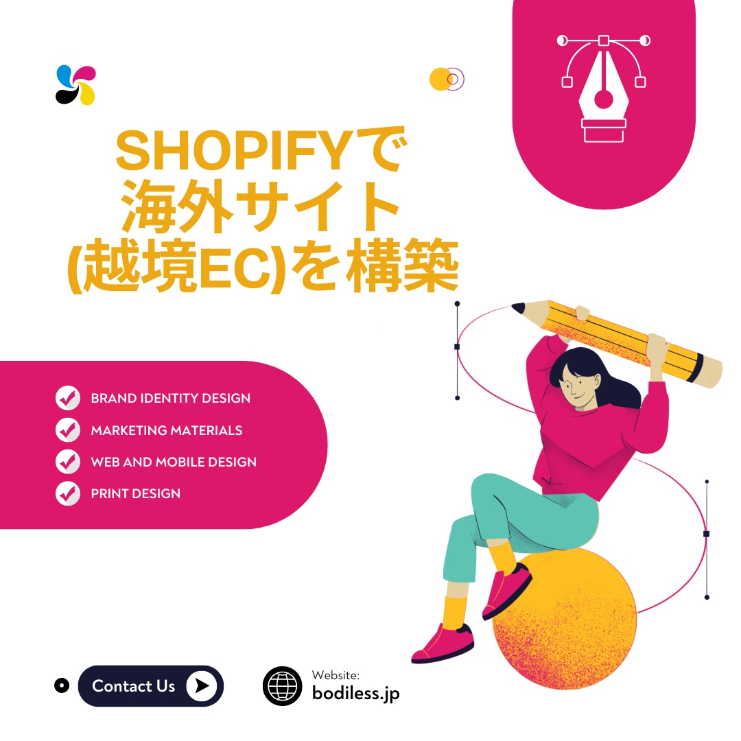 Shopifyで海外サイト(越境EC)を構築します 海外販売に最適化されたShopifyストアをゼロから構築 イメージ1