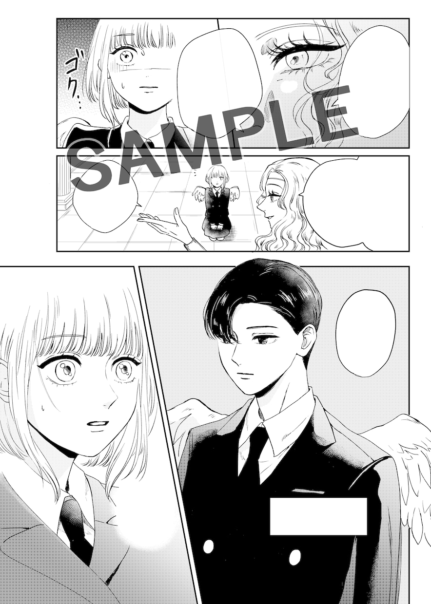 きれいめな絵柄のモノクロ漫画描きます 商用や個人など何でもOK!綺麗なモノクロ漫画お描きします！ イメージ4