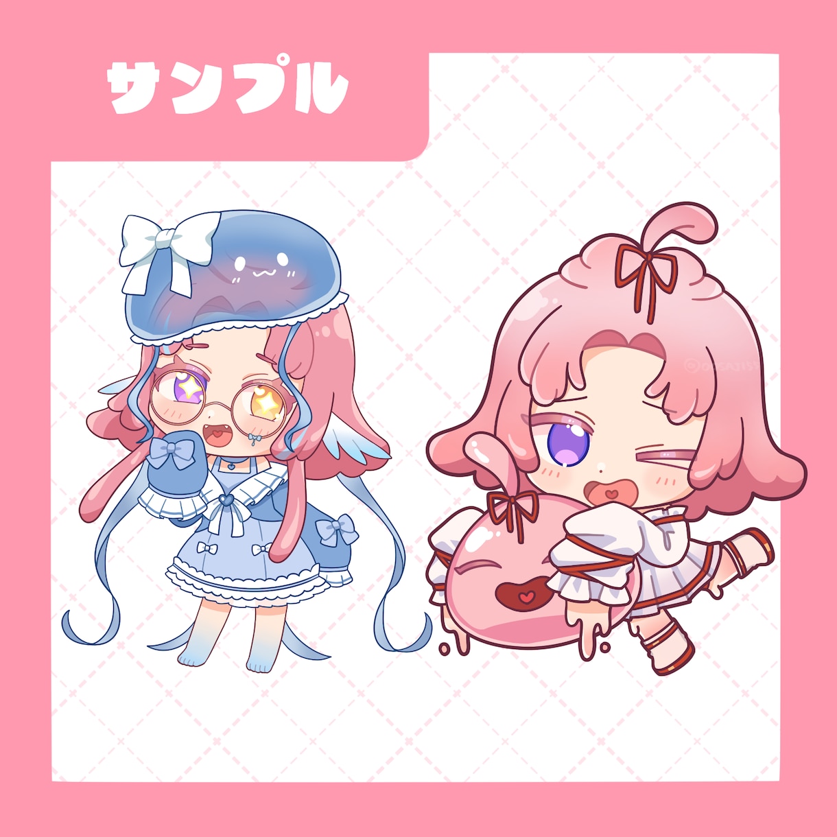 可愛いデフォルメイラスト（ミニキャラ）描きます キャラクターを可愛くミニキャラ化！ イメージ7