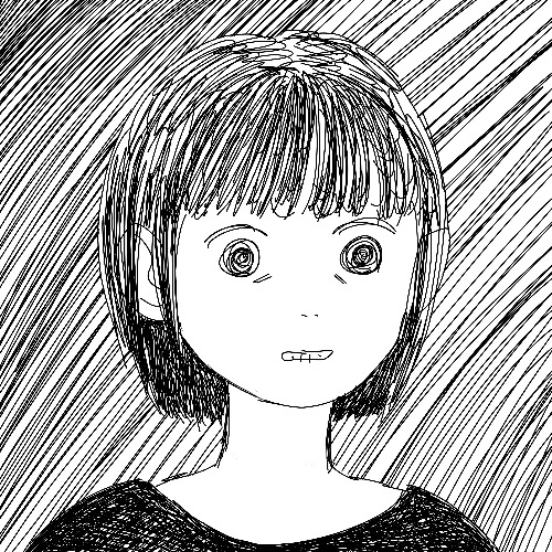 SNS・ブログのアイコンイラスト描きます ダーク系。モノクロ。ラフタッチ。 イメージ4