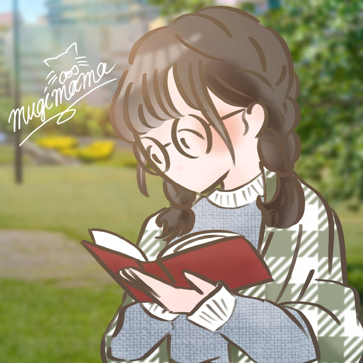 ほんわかしたアイコンを作成いたします ゆるっとしたアイコンが欲しい方へおすすめです！ イメージ9