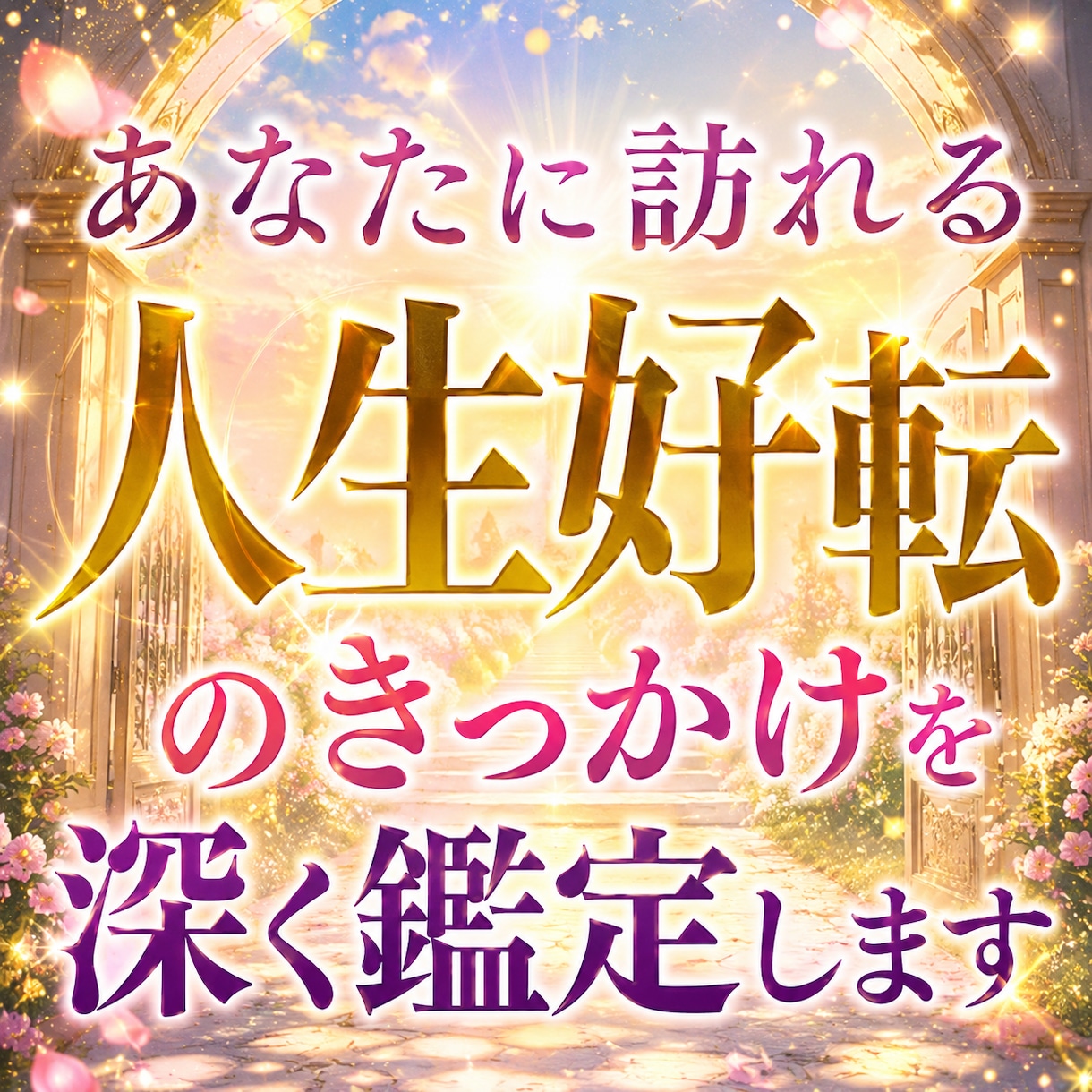あなたに訪れる人生好転のきっかけを深く鑑定します 停滞の原因と運命が動く転機を丁寧に読み解きます イメージ1