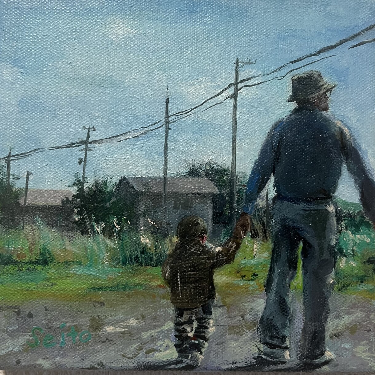 思い出の写真を描きます 思い出の写真を鮮やかで繊細な油絵でお部屋に！ イメージ1