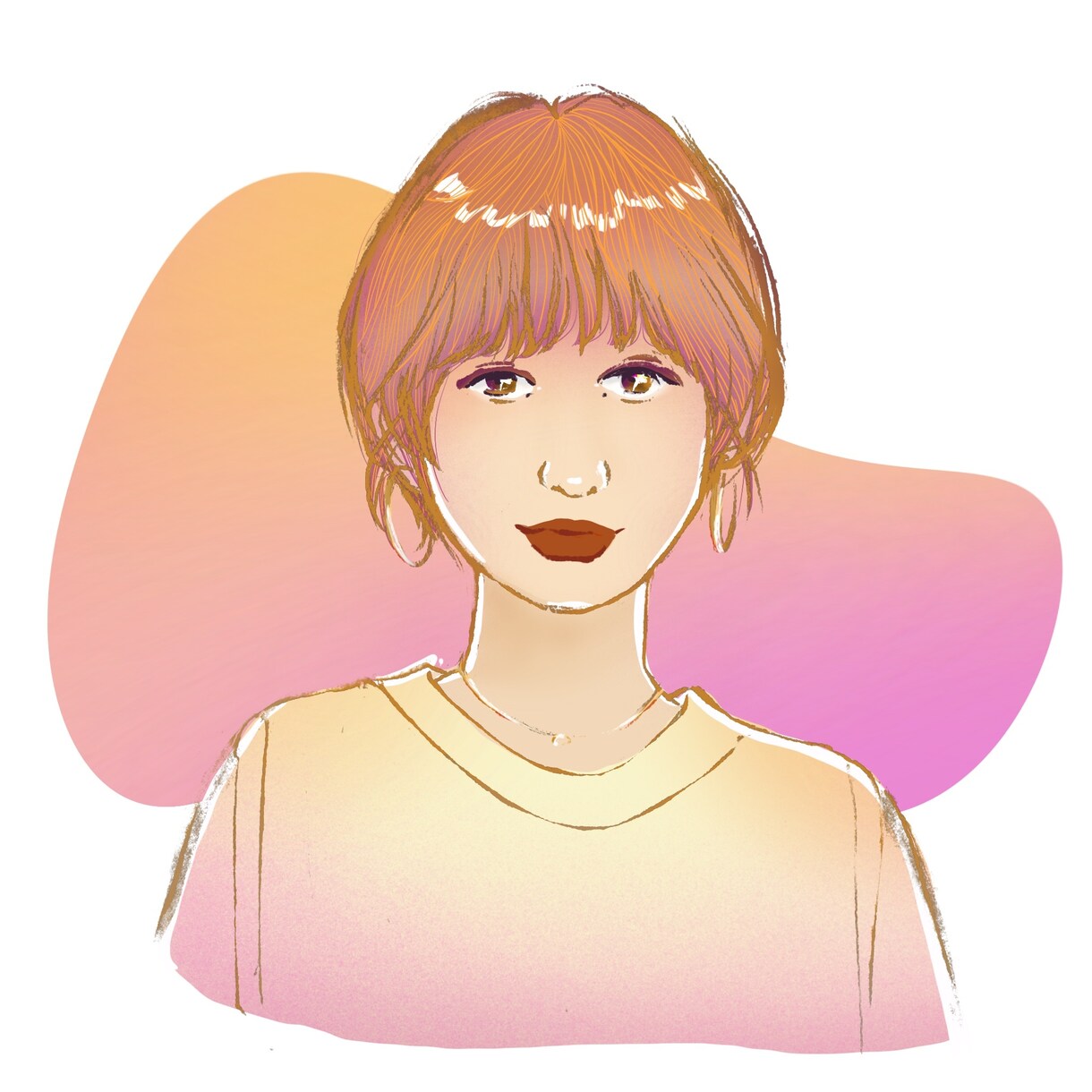 似顔絵、アイコン描きます リアル&カラフル。自分らしいイラストをデザインします。 イメージ3