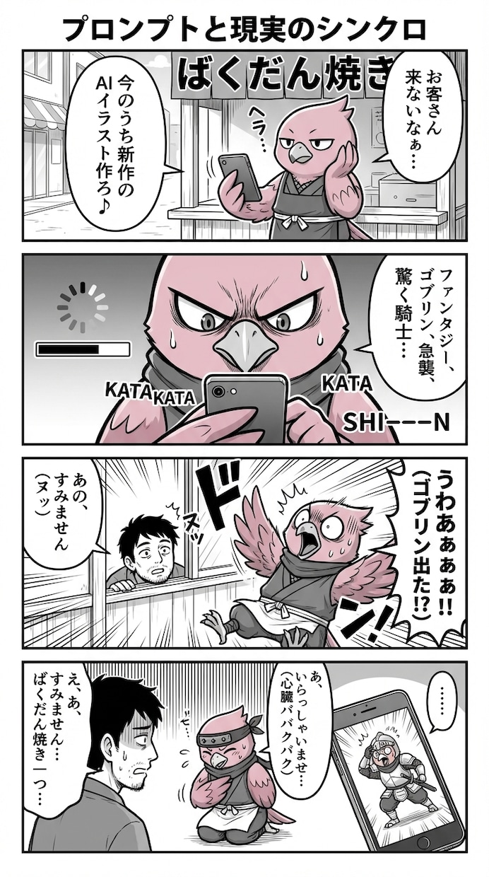 ブログ用「4コマ漫画」「冒頭2コマ漫画」作成します ブログの離脱率改善に！「つかみ」になる冒頭2コマ・4コマ漫画 イメージ3
