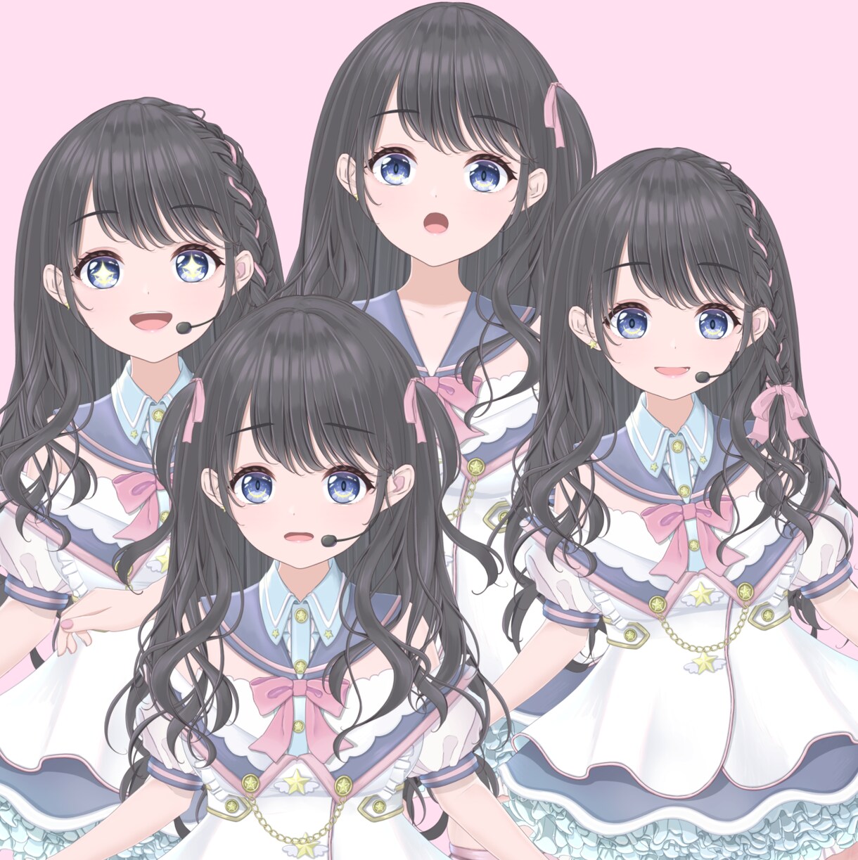 オリジナルLive2dモデル制作承ります VtubeStudio,Facerig,Animaze対応 イメージ5