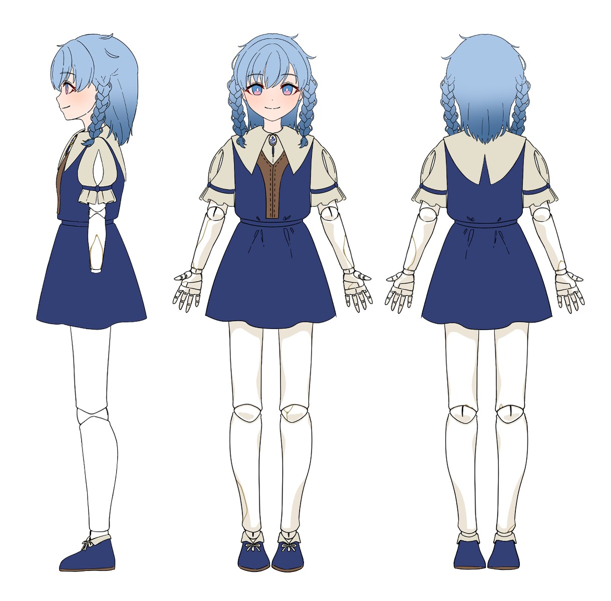 キャラクターデザインをいたします 可愛い、中性的なキャラが好きな方はぜひおまかせください イメージ4