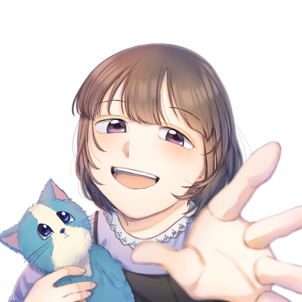 最短1日！ご希望のアイコン、ヘッダー等を描きます 子供から美少女・イケメンもご希望の素敵なイラストに仕上げます イメージ6