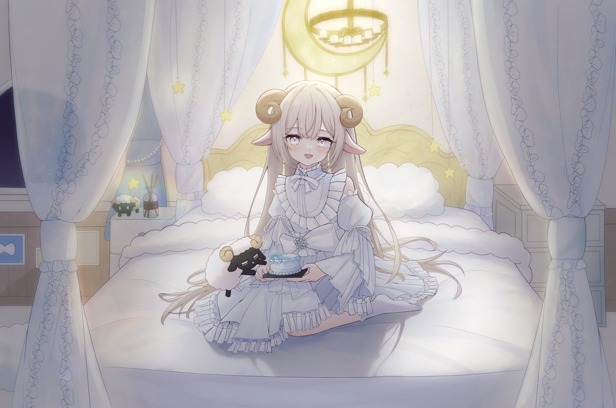かわいい、透明感。そんなイラストを制作します 商用〇。一枚絵、立ち絵、アイコンなどにいかがでしょうか。 イメージ4