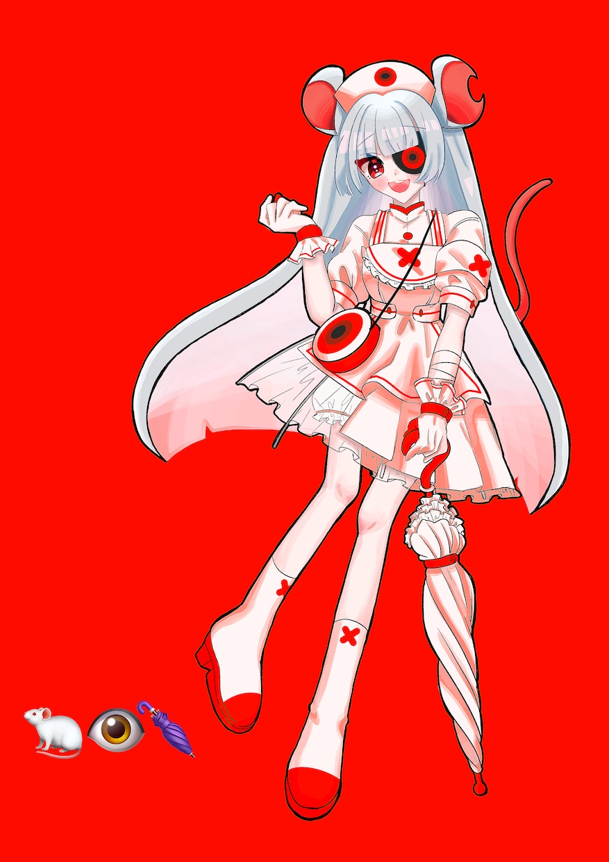 かわいいキャラクター立ち絵をお描きします ポップな色使いが得意です。可愛さには自信があります。 イメージ3