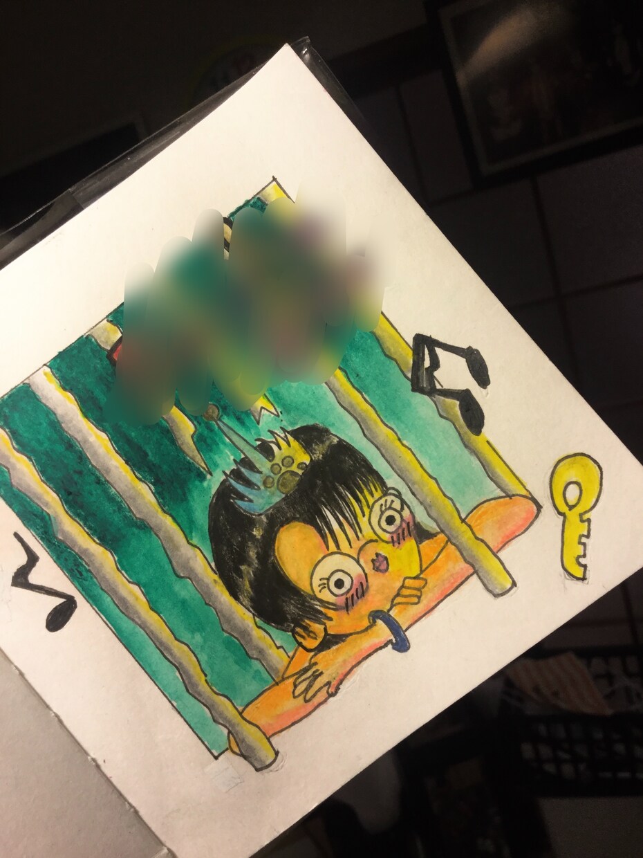 本人のアイコンやインテリアなど幅広く使用出来ます 水彩色鉛筆で描いた完全オリジナルの絵です。 イメージ3