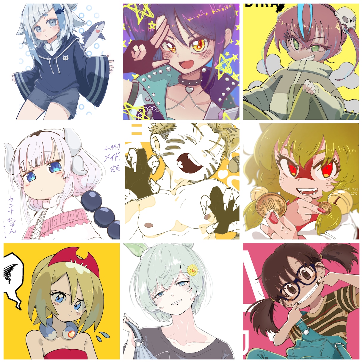 配信に使う人物イラスト描きます Vtuberさん、配信者さんに！カッコかわいいアイキャッチ イメージ3
