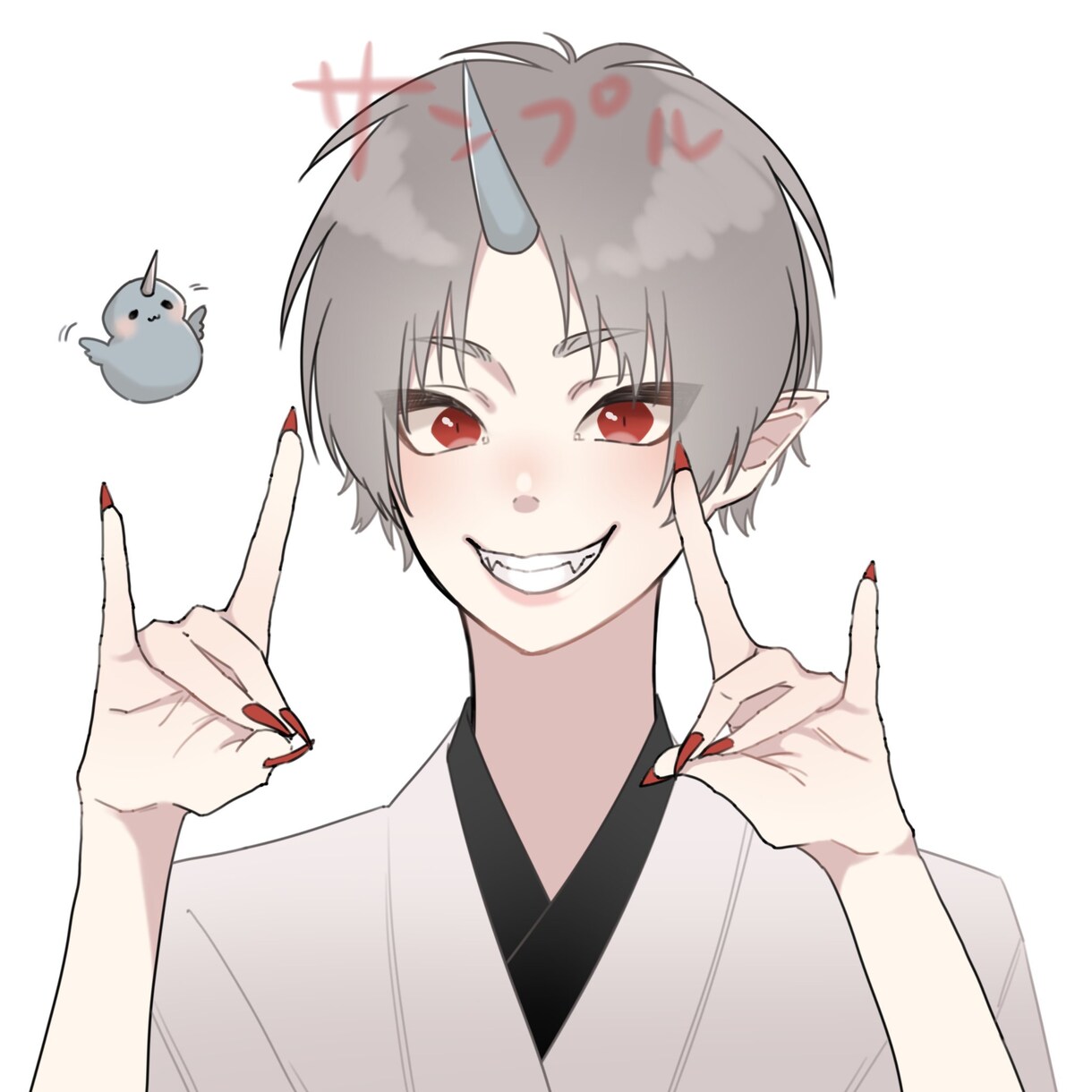 SNSで使うアイコンイラストを描きます アイコンイラストが欲しい人向け!!お好みな子を描きます!! イメージ1