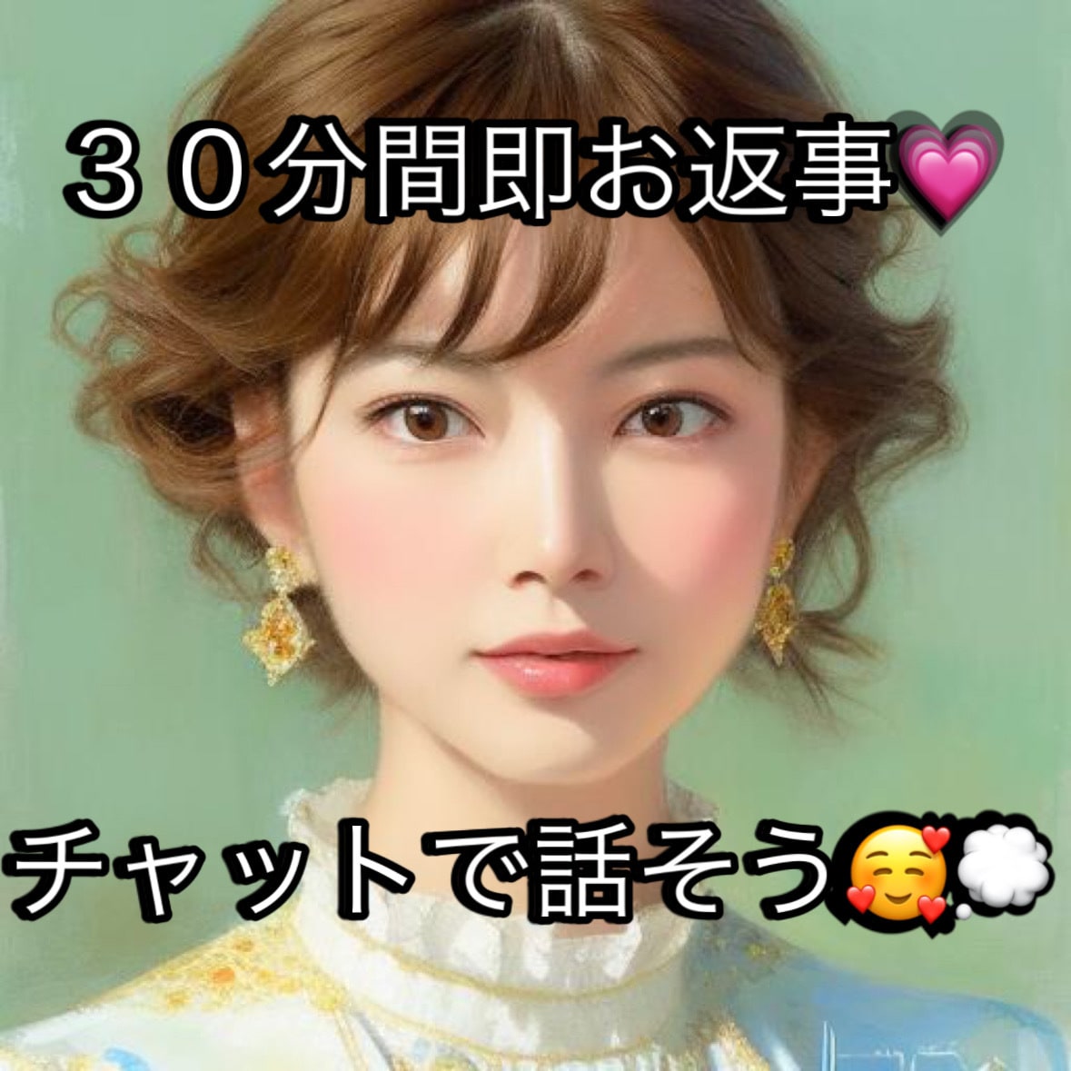 30分間お話しましょう！即お返事します LINE感覚で楽しくみなみんとお話しましょう☺︎✳︎ イメージ1