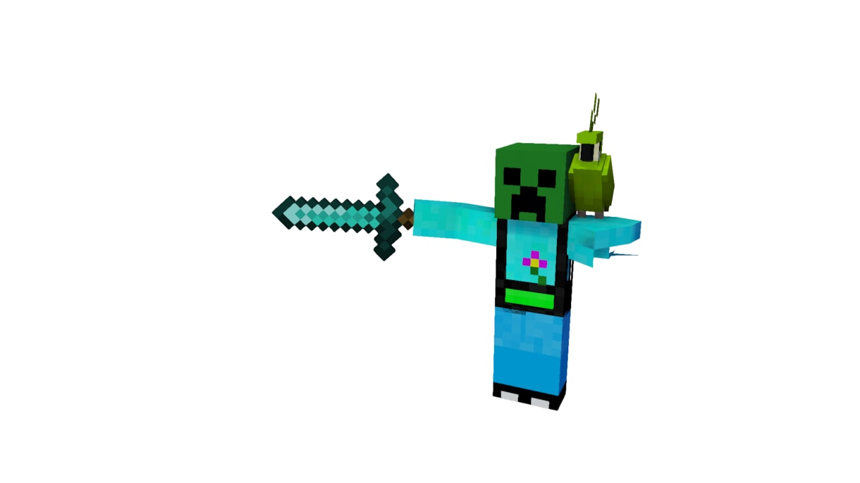 Minecraftの3D画像作ります Minecraftのサムネイルにピッタリ！ イメージ3