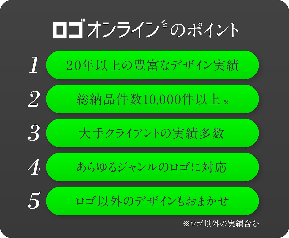実績20年超のデザイン事務所がロゴと名刺を作ります 法人企業・店舗・ブランドなど【評価5／丁寧対応／修正無制限】 イメージ3