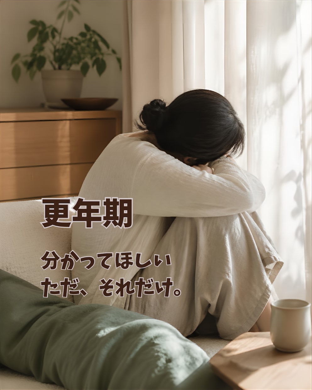 30分チャット更年期のモヤモヤ、お聴きします 分かってほしい気持ち、ひとりで抱えないで イメージ1